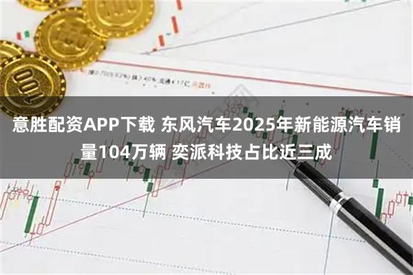 意胜配资APP下载 东风汽车2025年新能源汽车销量104万辆 奕派科技占比近三成